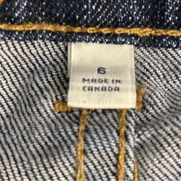 Tommy Hilfiger Petite Blue Denim Medium Wash Jeans Size 6 Made In Canada - Picture 3 of 11